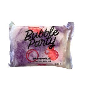 Victoria's Secret Pink Whipped Dream Bubble Bath Party Cleansing Bar Soap NIP